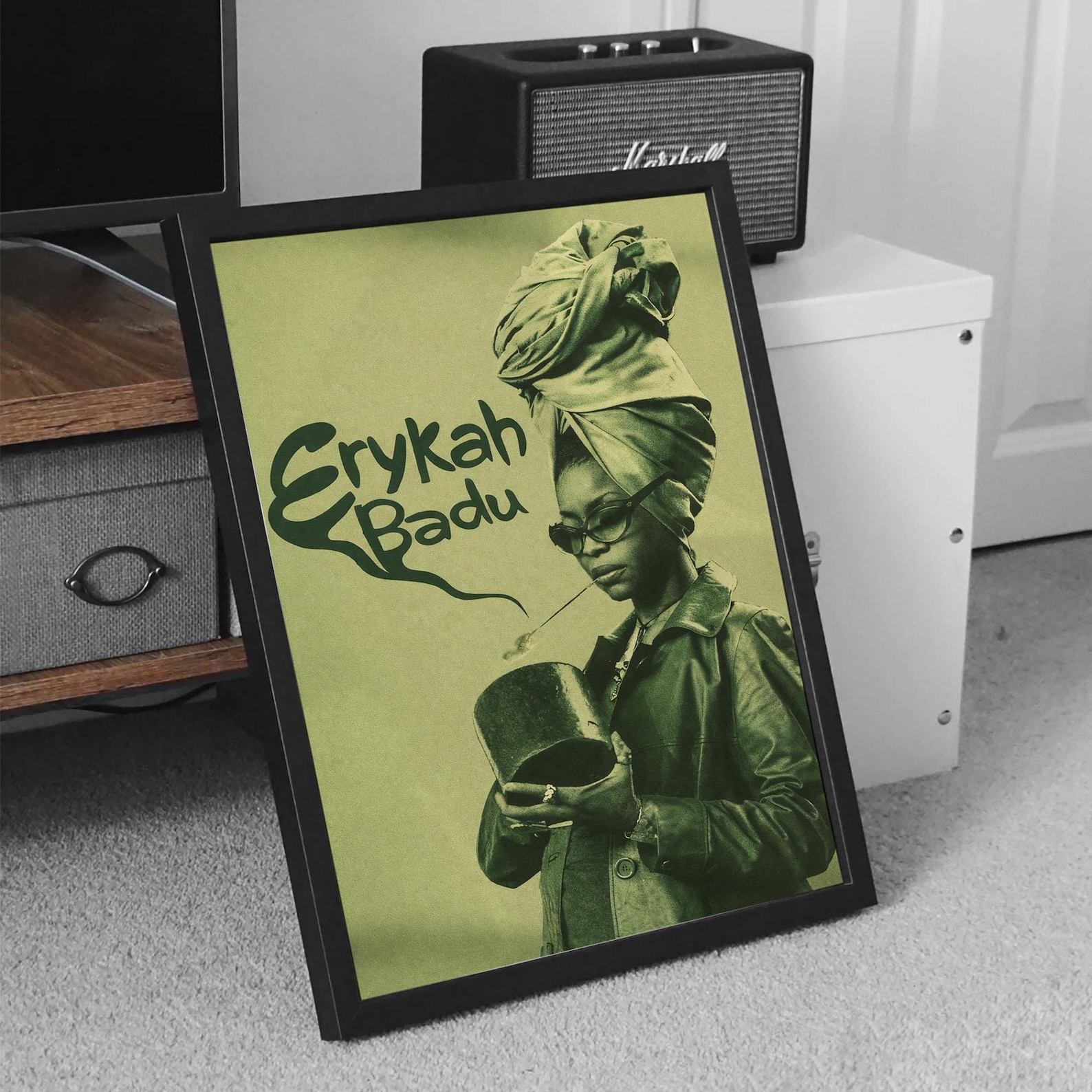 Erykah Badu Poster Music Legends Wall Art - Image 4