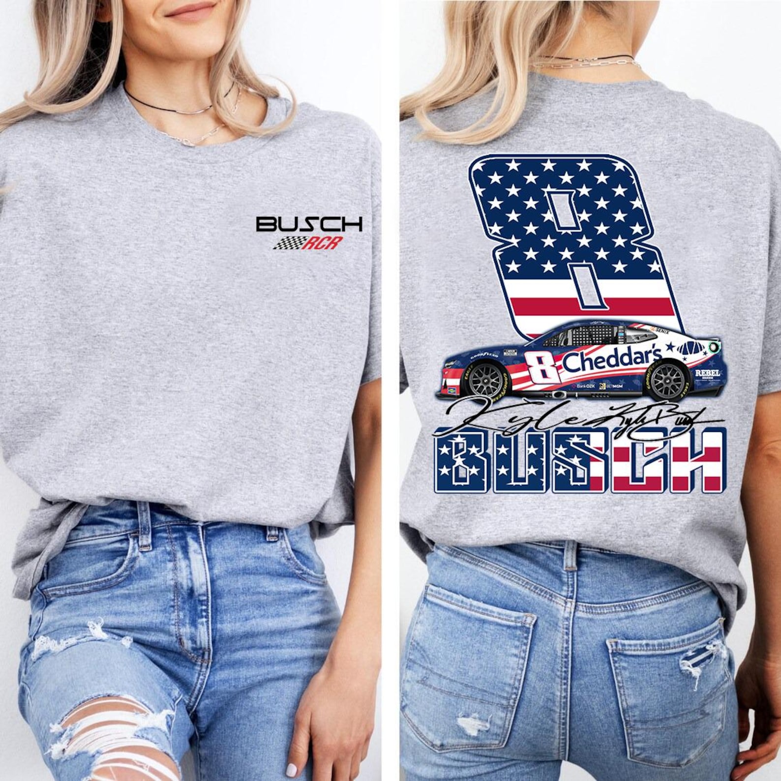 Kyle Busch 2026 Nascar, Kyle Busch Shirt, Kyle Busch Sweater, Kyle Busch Shirt 8, Nascar Shirt Kyle Busch - Image 3