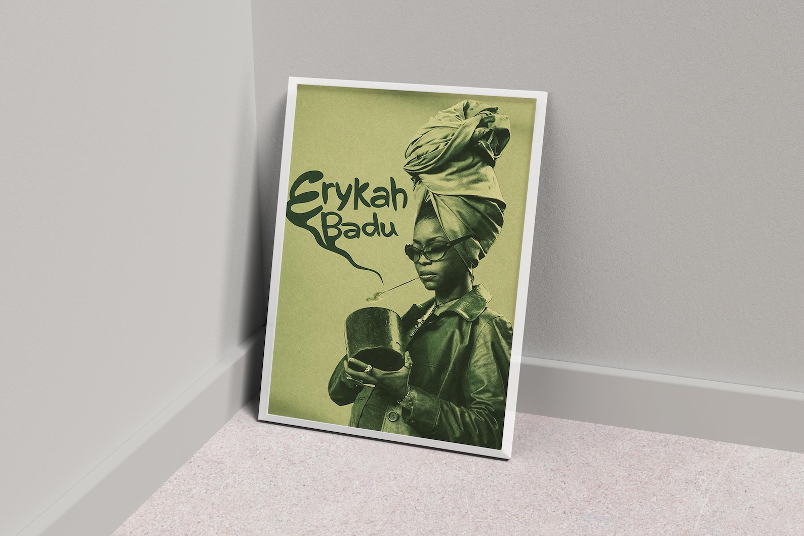 Erykah Badu Poster Music Legends Wall Art - Image 5