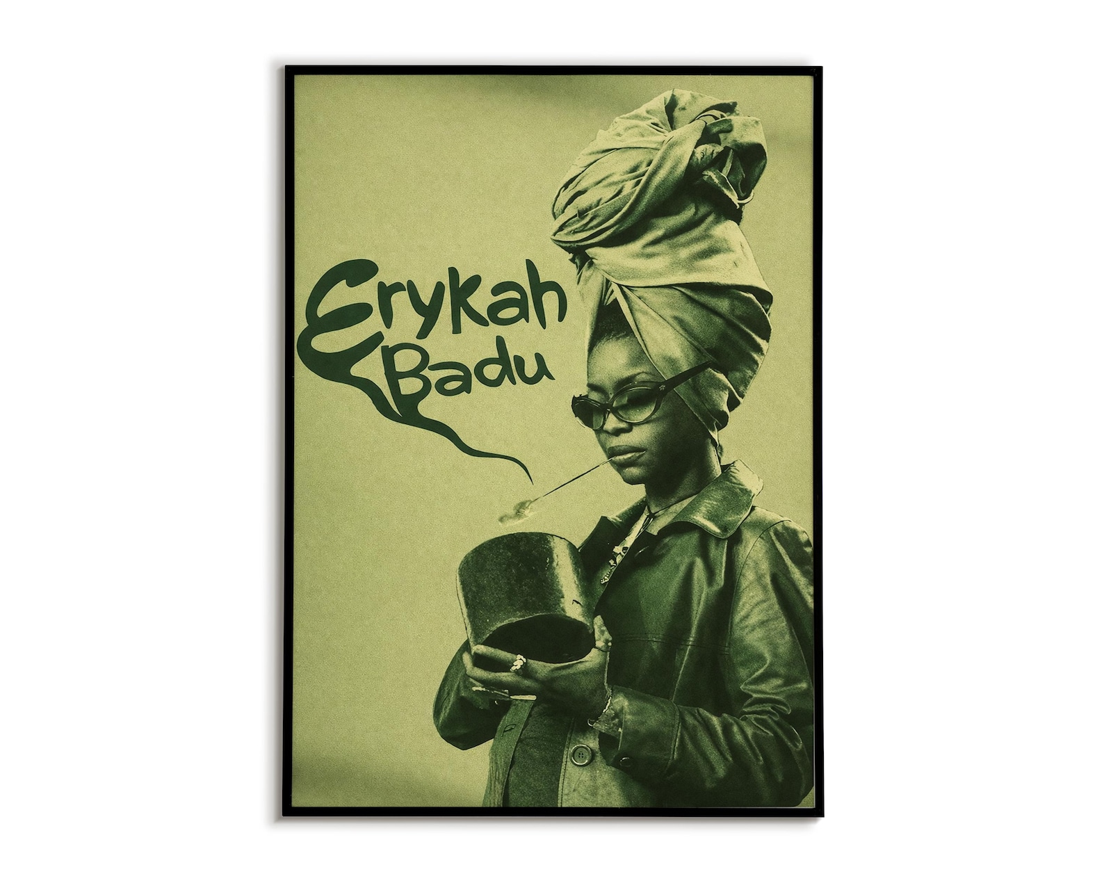 Erykah Badu Poster Music Legends Wall Art