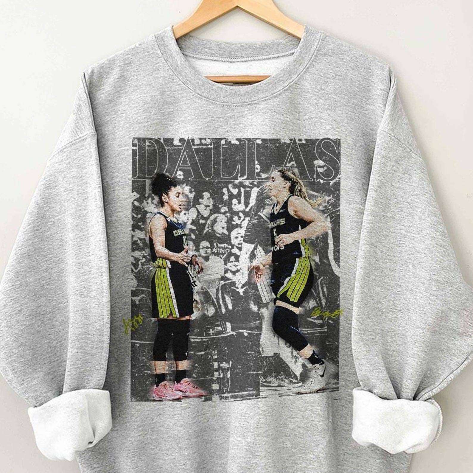 Alternative view of Azzi Fudd Paige Women Dallas Basketball Shirt 1