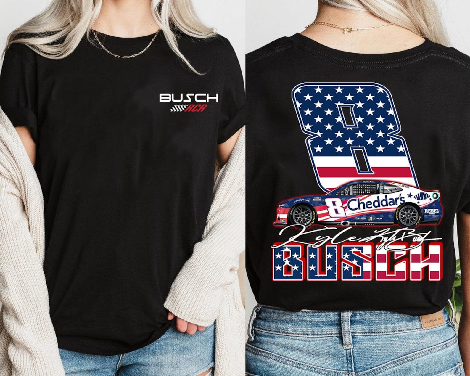 Alternative view of Kyle Busch 2026 Nascar, Kyle Busch Shirt, Kyle Busch Sweater, Kyle Busch Shirt 8, Nascar Shirt Kyle Busch