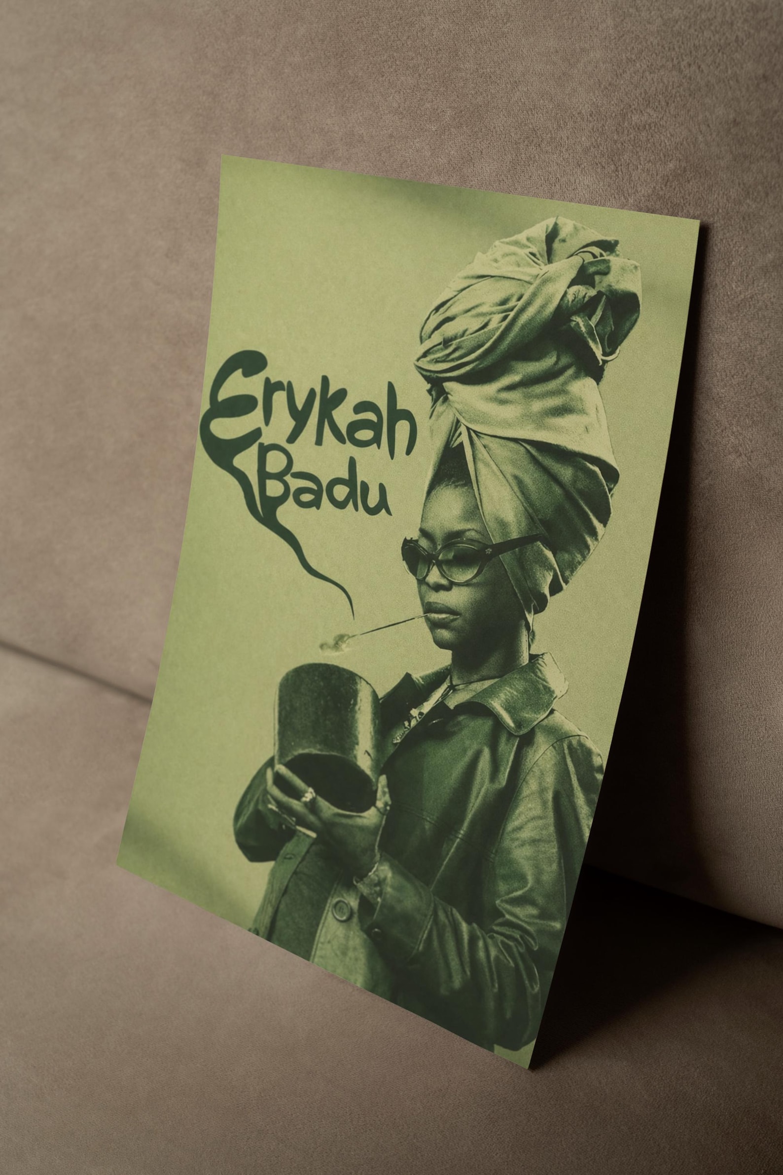 Alternative view of Erykah Badu Poster Music Legends Wall Art